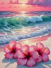 Luxury AB Velvet Diamond Painting Kit - Landscape