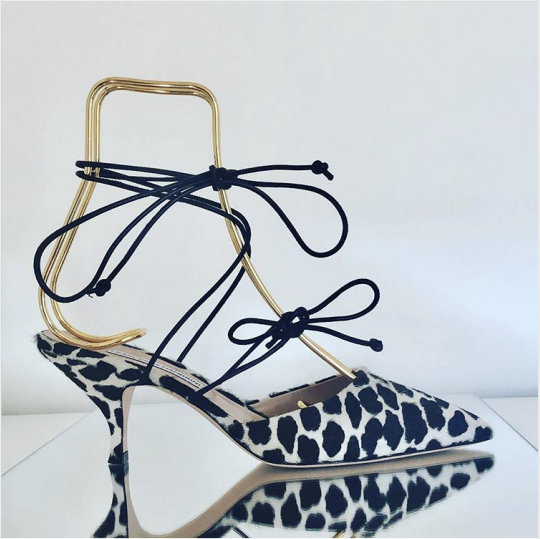 Leopard Print Low Heel Sandals Vdcoo