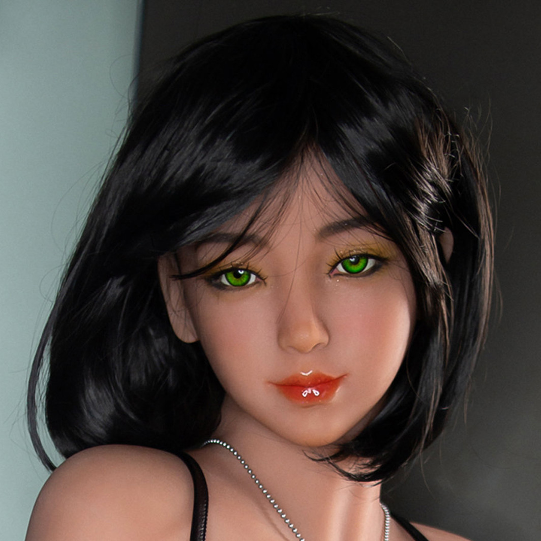 Exquisite realistische Einzelkopf-Puppe