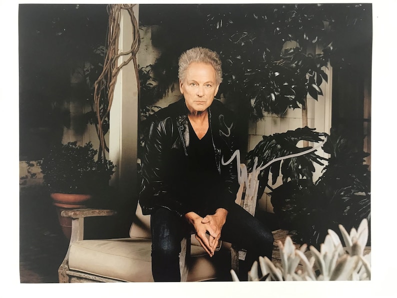 Lindsey Buckingham Signed Autographed Fleetwood Mac