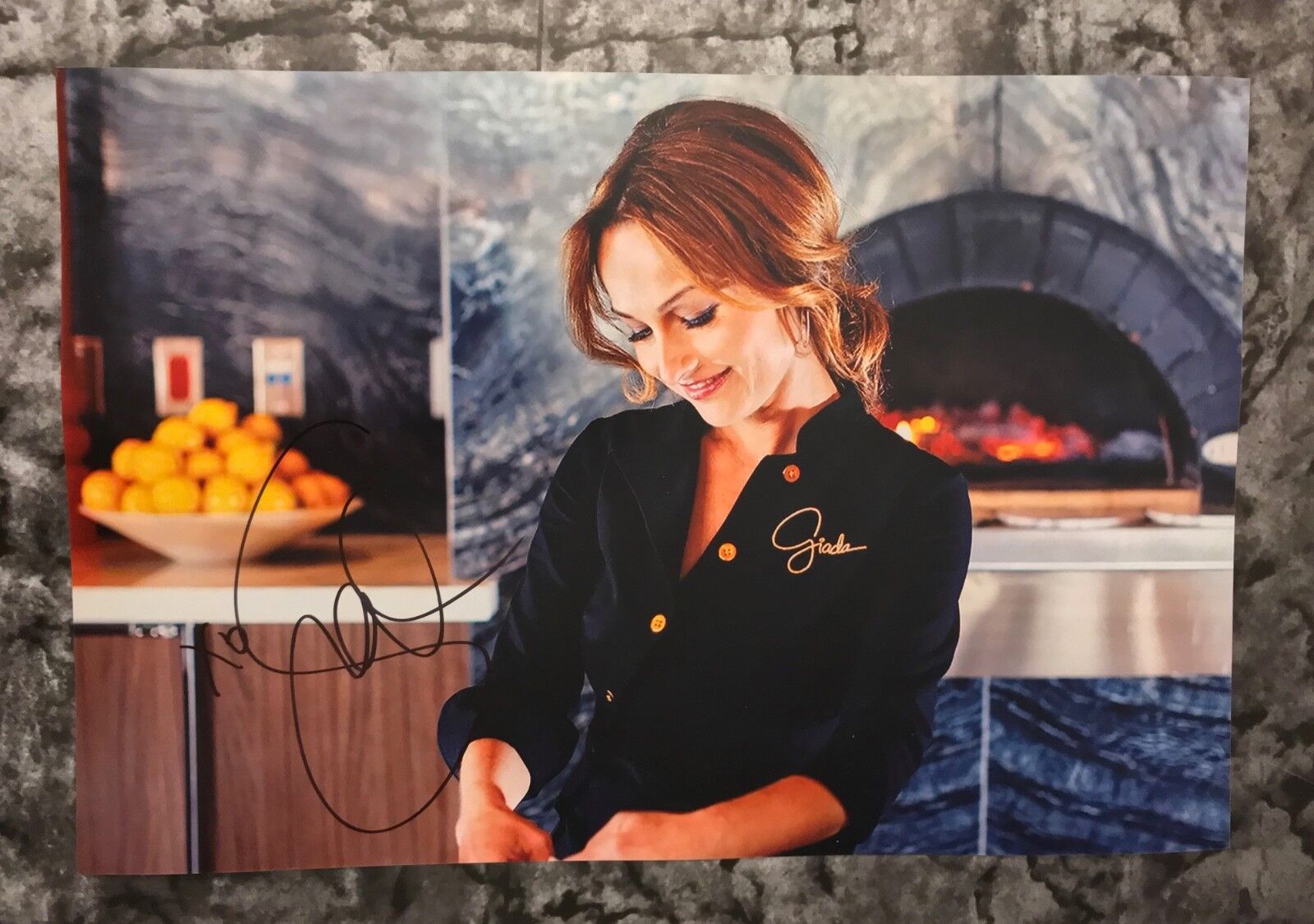 GFA Italian Chef * GIADA De LAURENTIIS * Signed 10x15 Photo Poster painting Poster MH2 COA