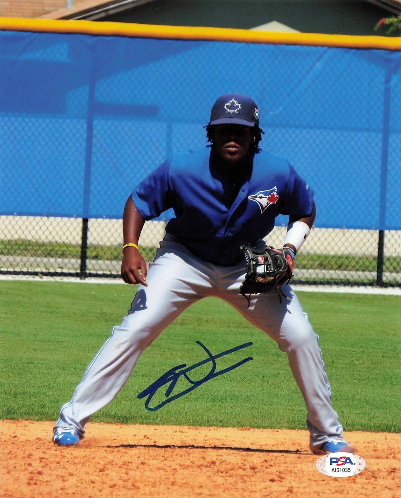 Vladimir Guerrero Jr signed Photo Poster painting 8x10 PSA/DNA Blue Jays autographed Vlad