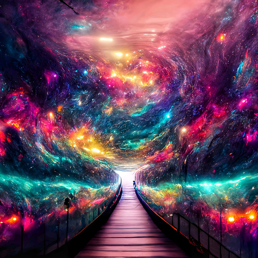 

Galaxy - Round Drill Diamond Painting - 40*40CM, 501 Original