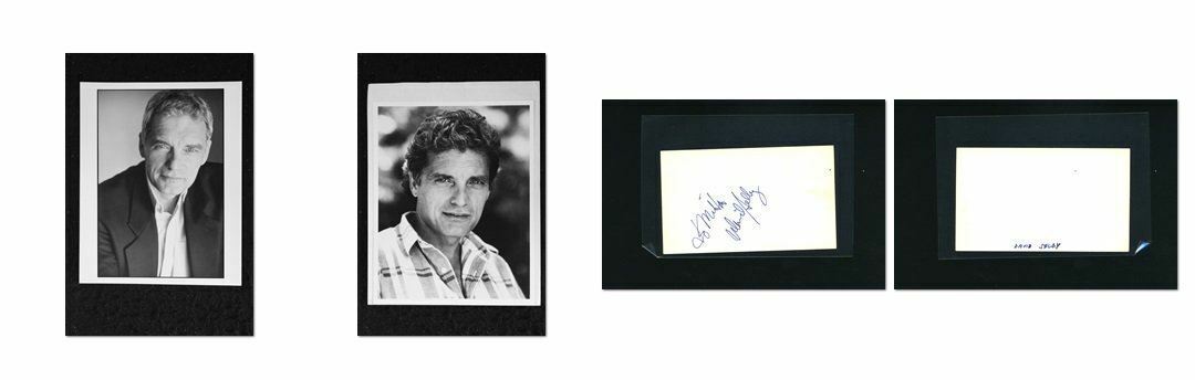 David Selby - Signed Autograph and Headshot Photo Poster painting set - Falcon Crest