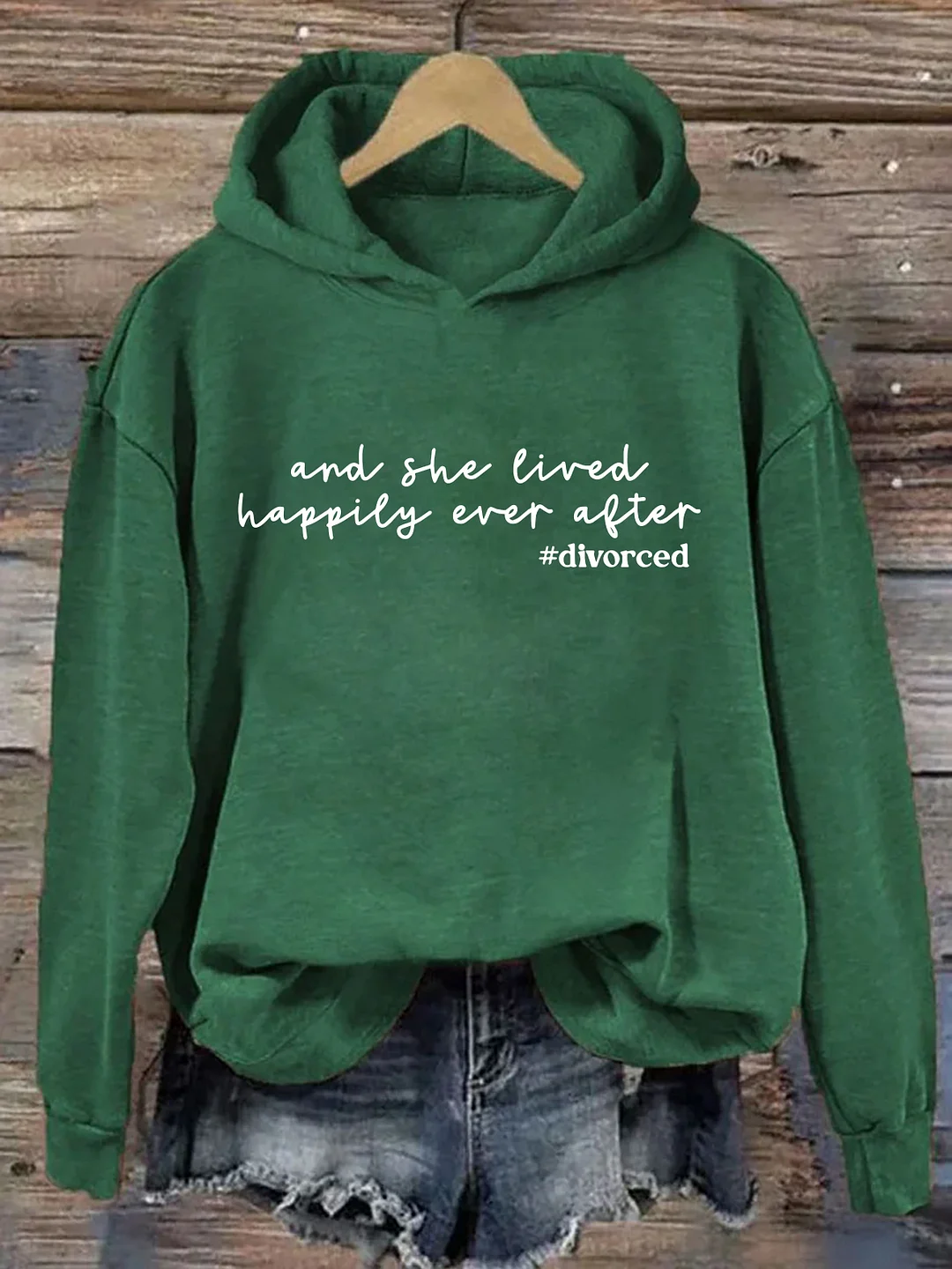 And She Lived Happily Ever After Hoodie