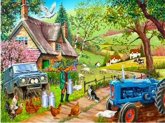 Diamond Painting - Full Round/Square Drill - Scenery(30*40 - 50*60cm)