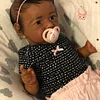 Black African American Reborns 20'' Truly Real Ryan Reborn Toddler Baby Doll Girl - RBBI-Myrebornbabydoll&reg; Myrebornbabydoll&reg;