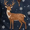 3D Printed Unisex Patterned Crew Neck Christmas Sweatshirt