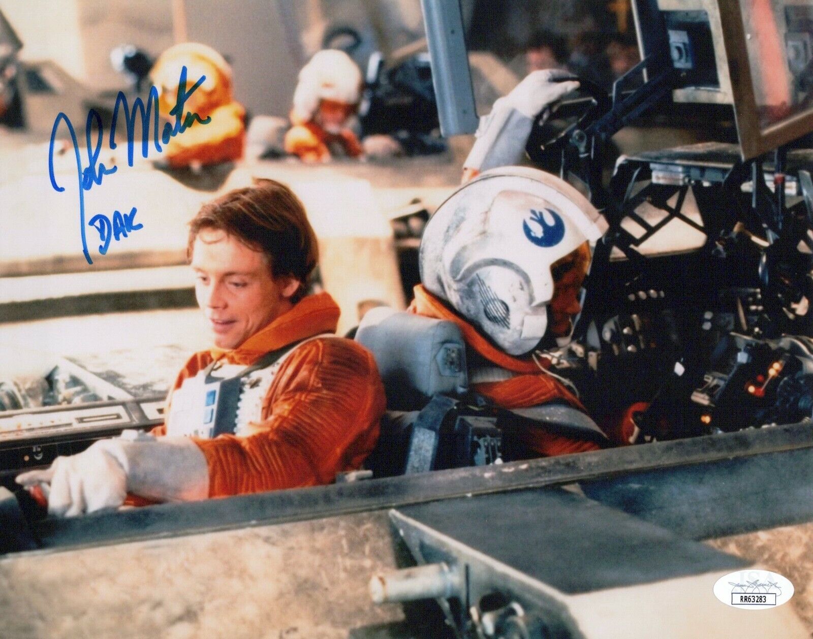 JOHN MORTON Signed STAR WARS 8x10 DAK Authentic Autograph Photo Poster painting JSA COA Cert