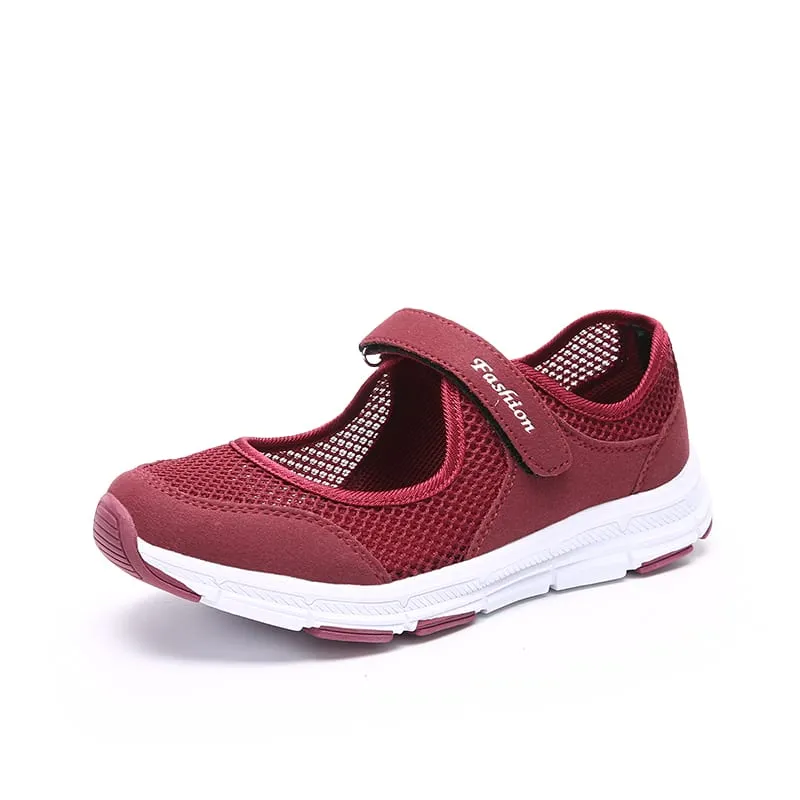 MWY Fashion Breathable Women Vulcanize Sneakers Comfortable Flying fabrics Spring Casual Shoes Female Mesh Plus Size Ladies Shoe