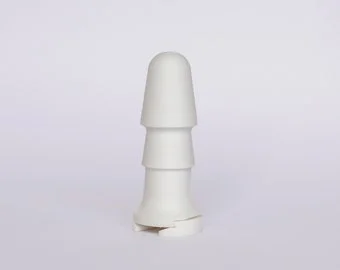 pornhint Pornhint Theragun Vac-U-Lock Adapter for Doc Johnson Sex Toys Dildo Massage Gun Attachment Vibrating Thrusting Sex Machine (WHITE)