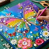 Butterfly Art Diamond Painting Kit for Adults Home Decor 25x25cm With Frame