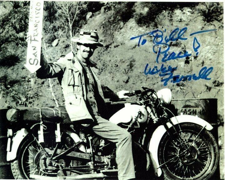 MIKE FARRELL Autographed Signed M*A*S*H B.J. HUNNICUT Photo Poster paintinggraph - To Bill