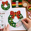 Christmas Pearl Cross Stitch Kit &ndash; 11CT Stamped Full Stitch DIY Embroidery tapestrymarket