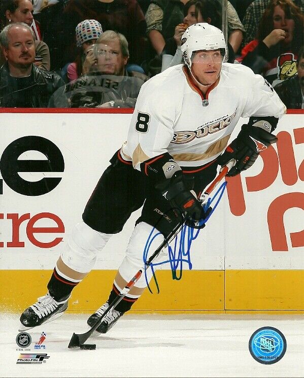 TEEMU SELANNE SIGNED ANAHEIM DUCKS 8x10 Photo Poster painting #1 Autograph EXACT PROOF!