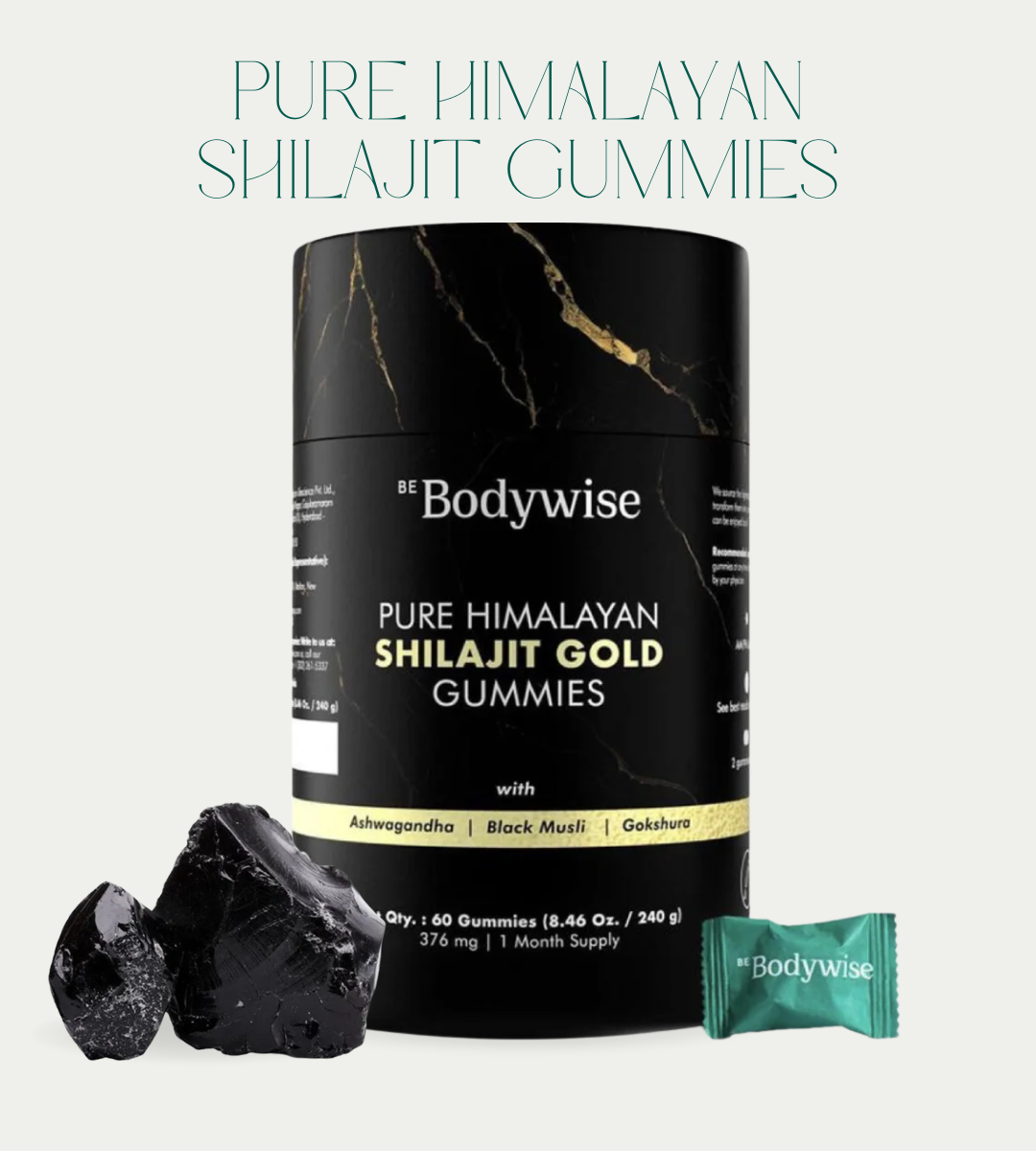 Bodywise Pure Himalayan Shilajit Gummies