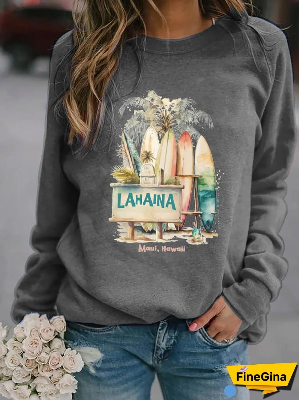 Women's Lahaina Strong Sweatshirt