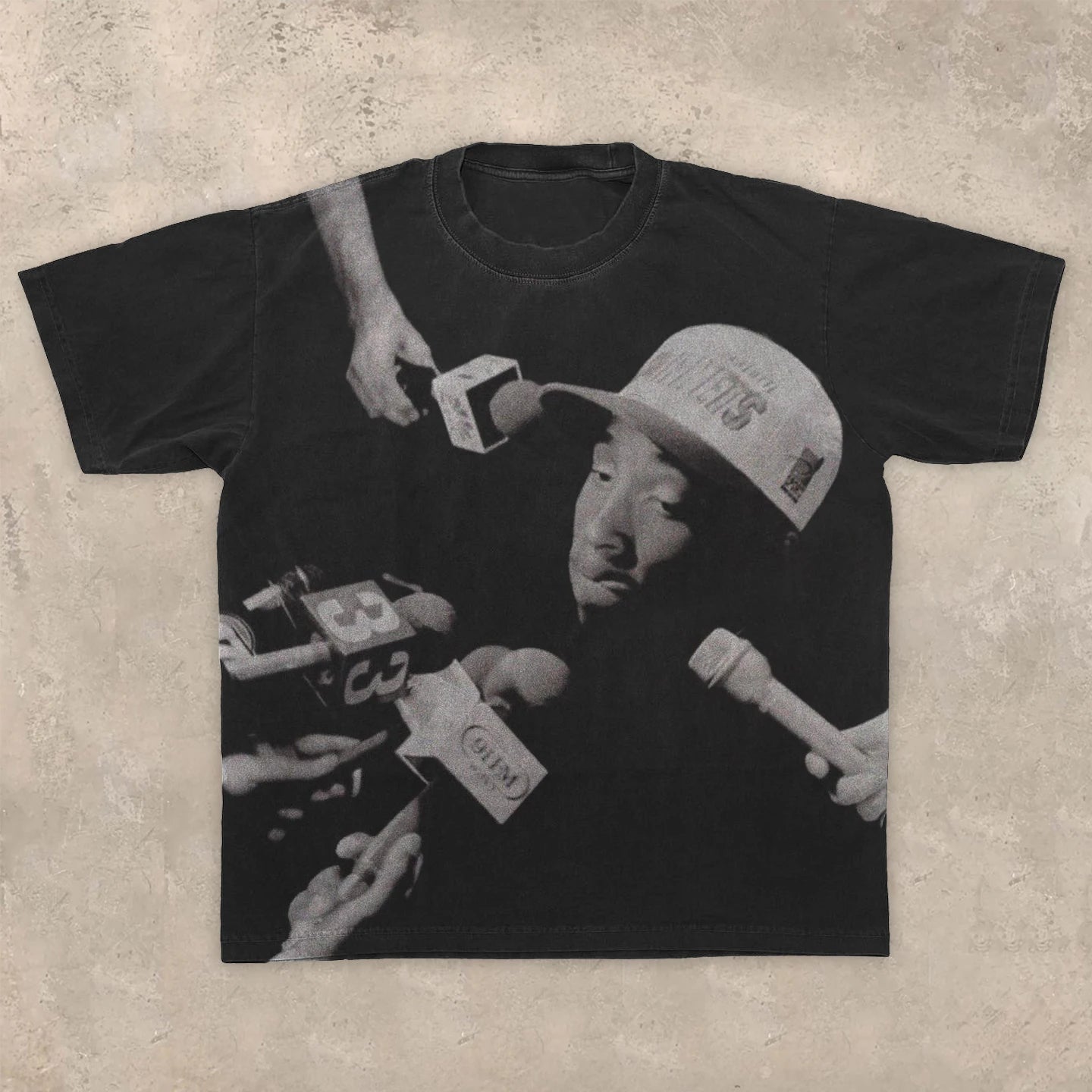 Aonga Y2K Casual Fashion T Shirt Harajuku Hip Hop Figure Graphic Printed T Shirt Gothic Retro Oversized Short Sleeved Mens Womens Tops aonga