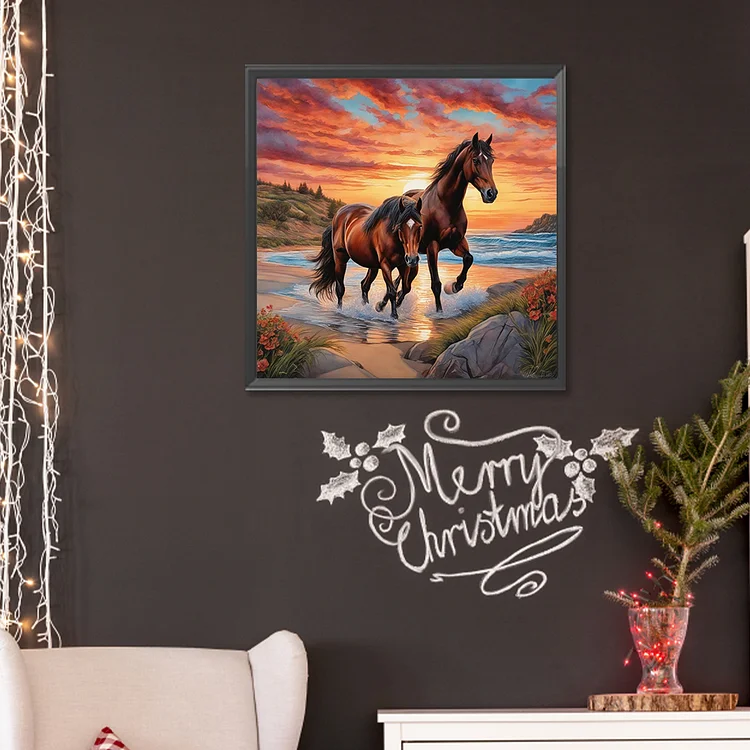 Fine Horse - Full Round - Diamond Painting (30*30cm)