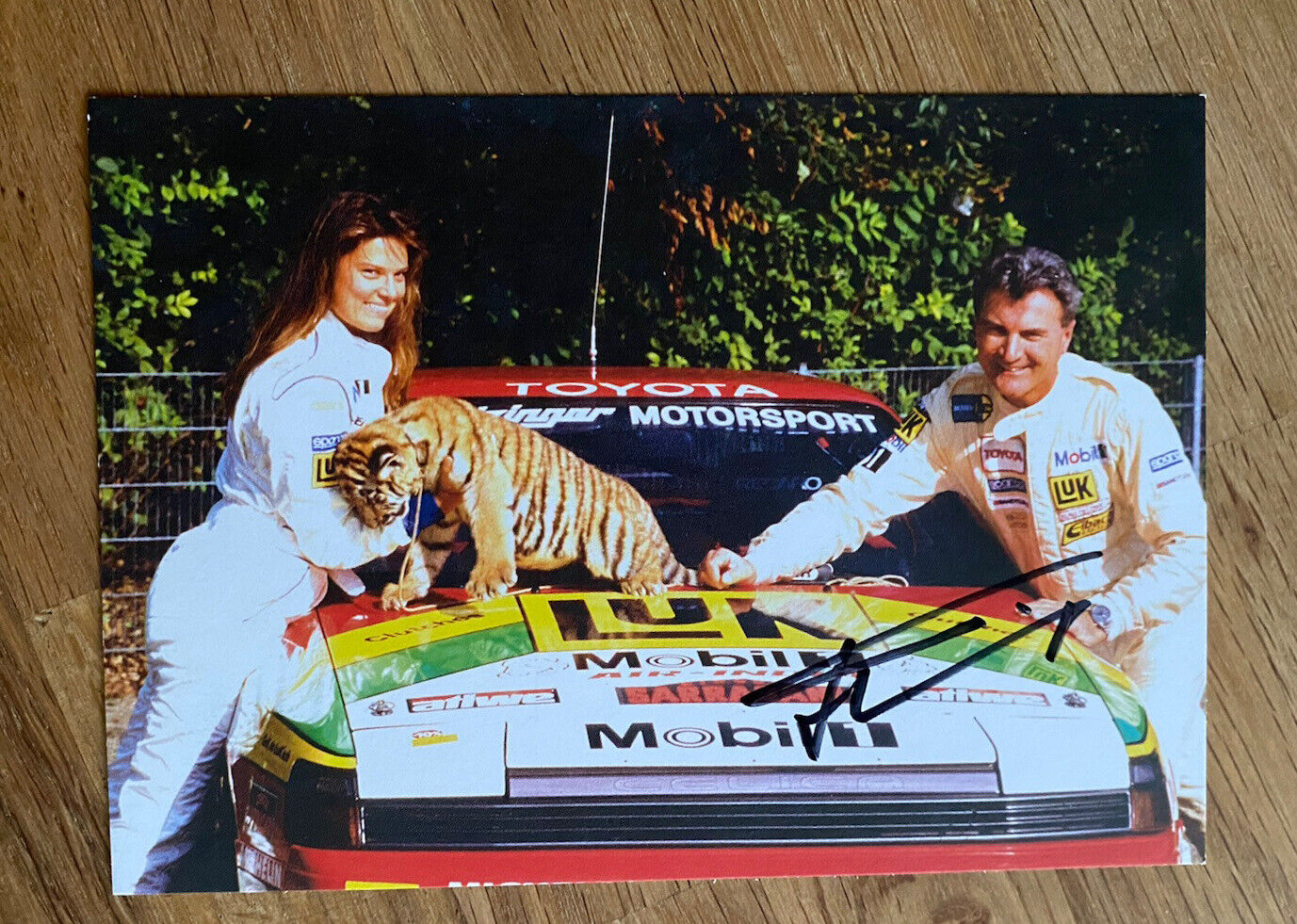 Klaus Fritzinger Autograph Card 10,5 X 14,5 CM Autographed