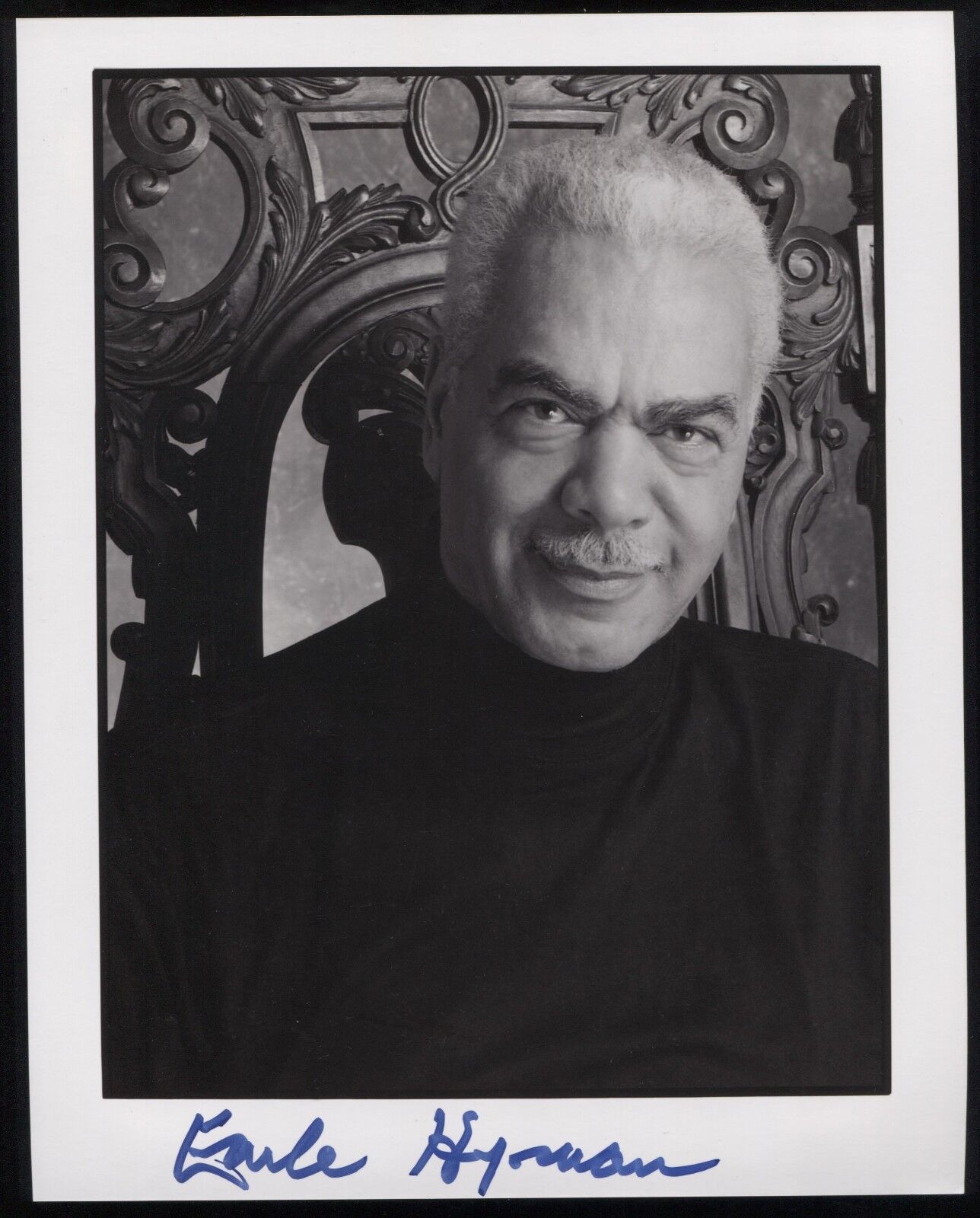 Earle Hyman Signed 8x10 Inch Photo Poster painting Vintage Autographed The Cosby Show