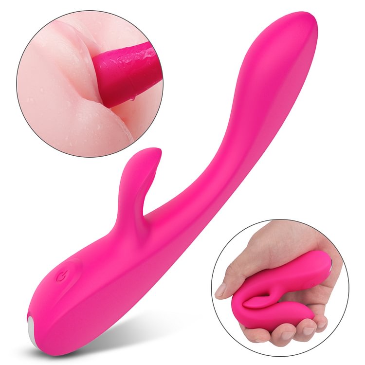 Silicone G Spot Clitoris Vibrator Rabbit Vibrator G Spot Dildo Massager Rabbit Vibrator Sex Toys For Women