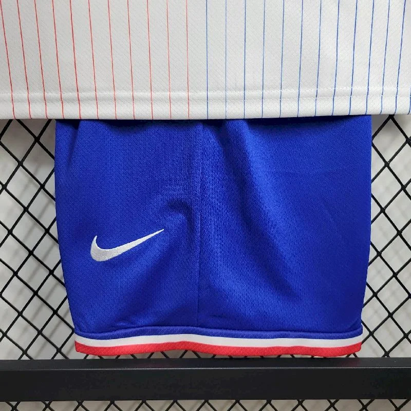 2024 Kids Size France Away Football Shirt 1:1 Thai Quality