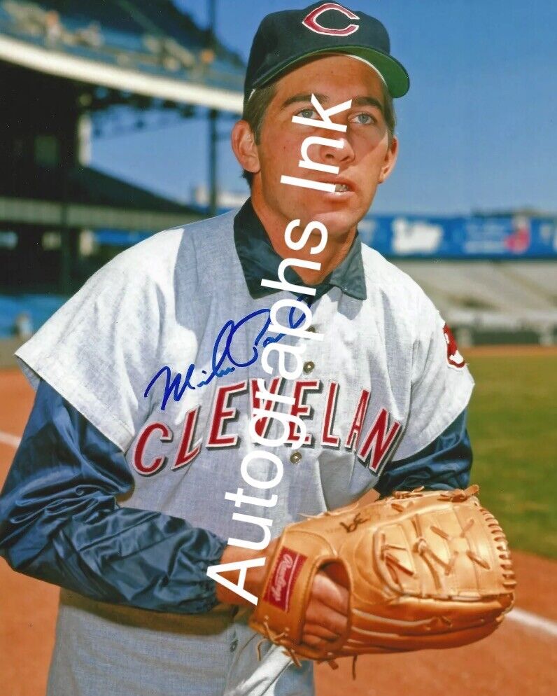 Mike Paul autographed 8x10 Cleveland Indians#5