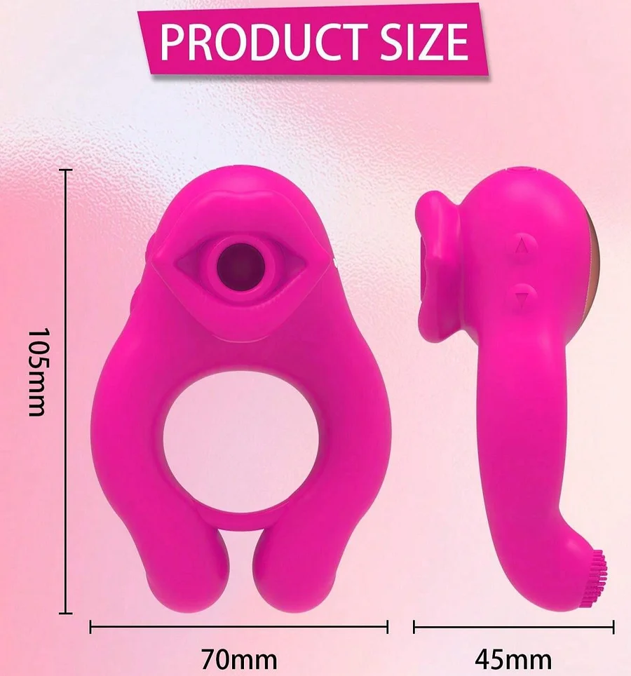how to use a vibrating wand VeDO Frisky Bunny Vibrating Cock Ring Purple – Condomania.com main image 1