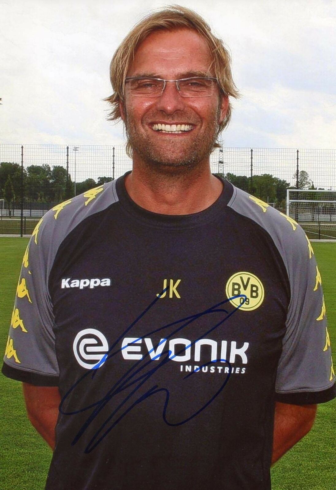 Jürgen Klopp SOCCER autograph, In-Person signed Photo Poster painting