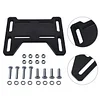 AKSGKGQ Adjustable Mini Bike Mounting Plate Adapter Bracket for 79cc 97cc 100cc Coleman CT100U CC100X Baja DoodleBug DB30 Motovox MBX10 MBX11 for Predator 212cc Tecumseh 4 Stroke Engine Parts Black