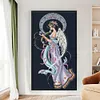 Moon Goddess-14CT Stamped Cross Stitch 37*69cm/14.57*27.17in(Big Size) tapestrymarket