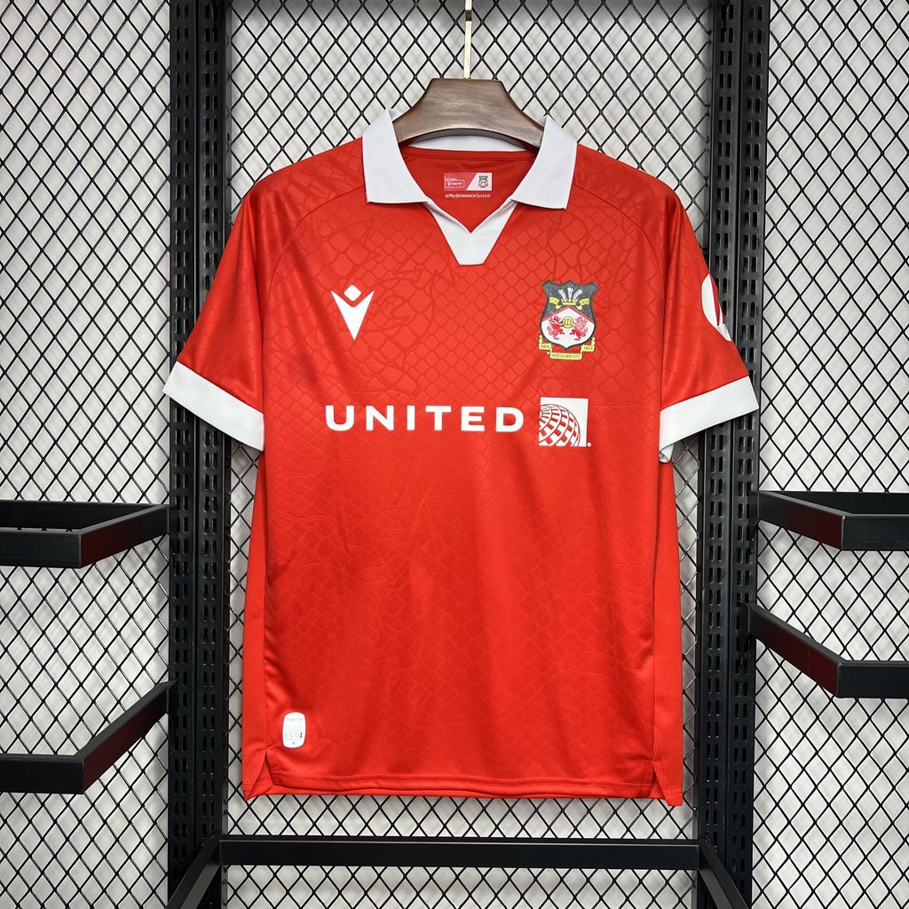 Wrexham AFC Home Shirt Kit 2024-2025