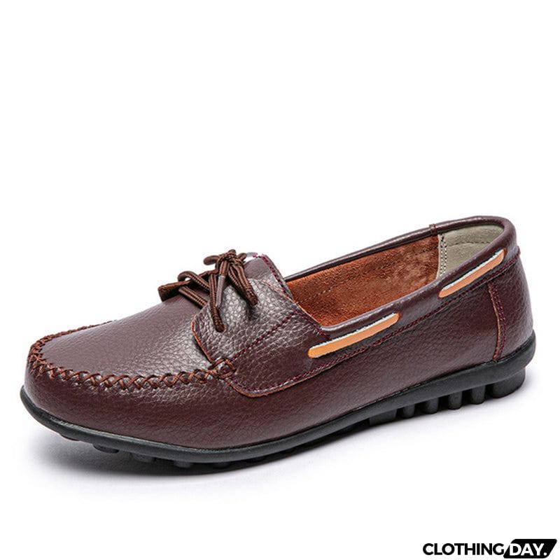 New Comfy Lace-Up Summer Loafers for Women