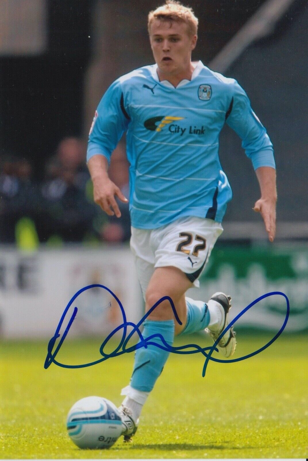 DANNY WARD HAND SIGNED 6X4 Photo Poster painting - FOOTBALL AUTOGRAPH - COVENTRY CITY 4.