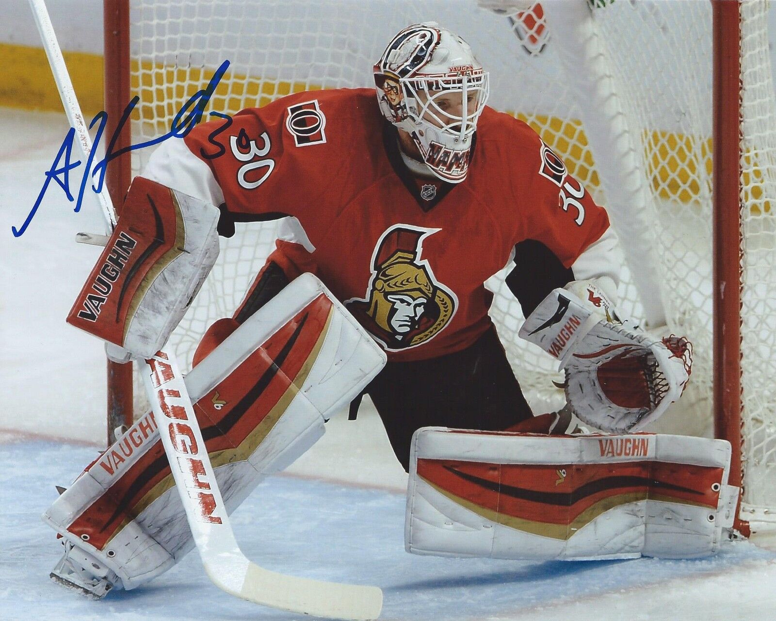 Andrew Hammond Signed 8x10 Photo Poster painting Ottawa Senators Autographed COA