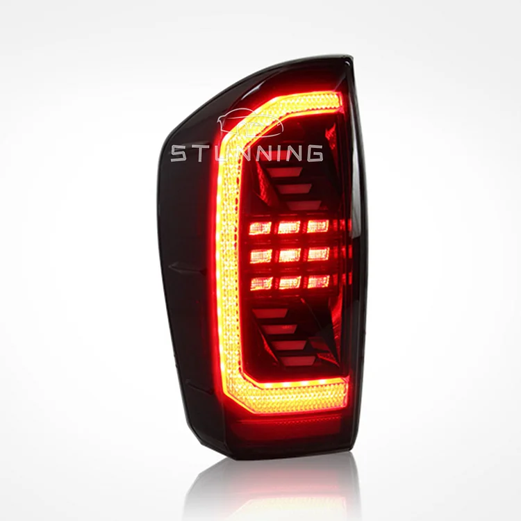 Full LED dynamic tail lamp tail light for TOYOTA TACOMA 2016 2017 2018 2019 2020 2022 2021 2023 assembly taillight taillamp plug and play ITN Auto
