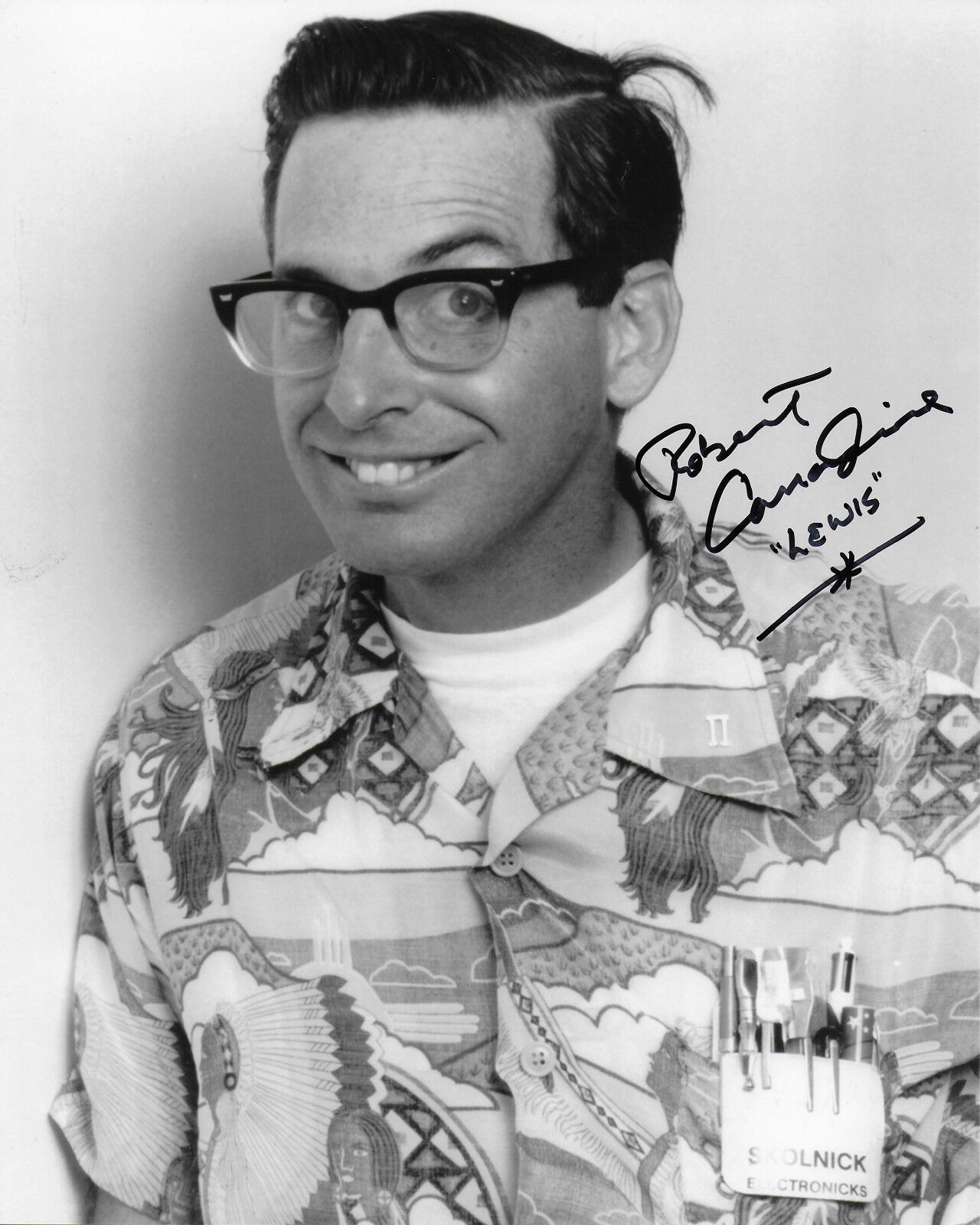 Robert Carradine Original Autographed 8X10 Photo Poster painting - Revenge of the Nerds