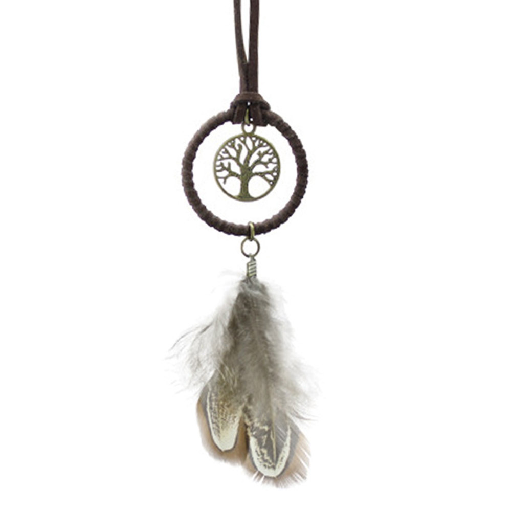 

Tree of Life Dream Catcher Keyring Keychain Pendant Purse Bag Car Hangings, 501 Original