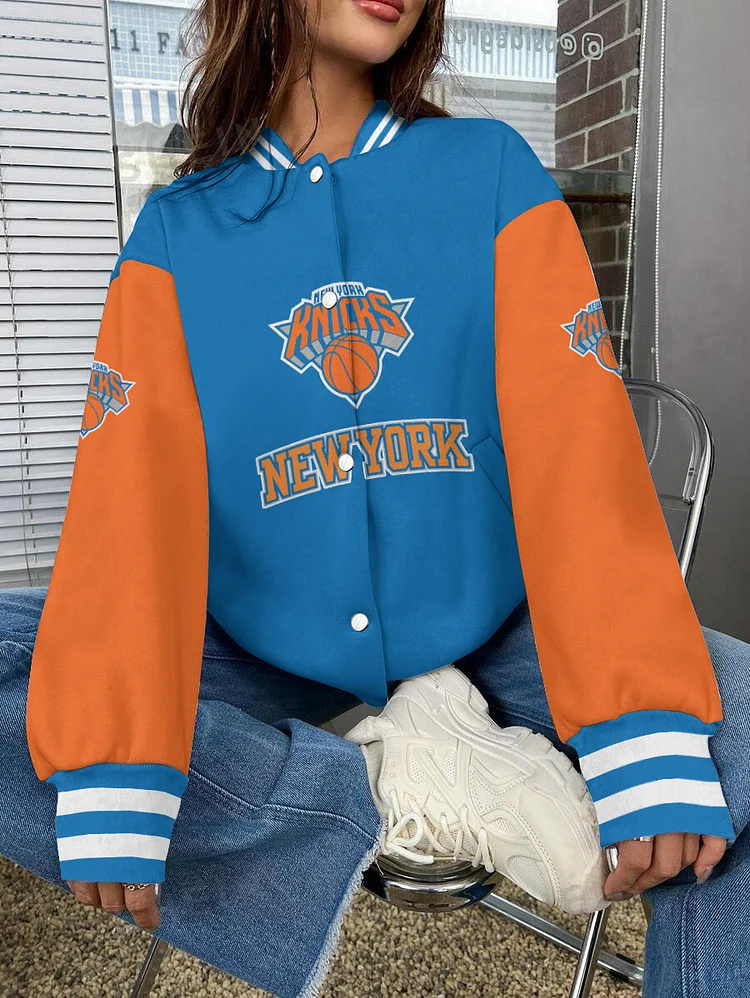 New York Knicks Limited Edition Full-Snap Casual Jacket