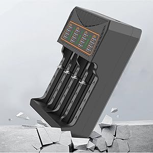 18650 Battery Charger 4 Bay 
