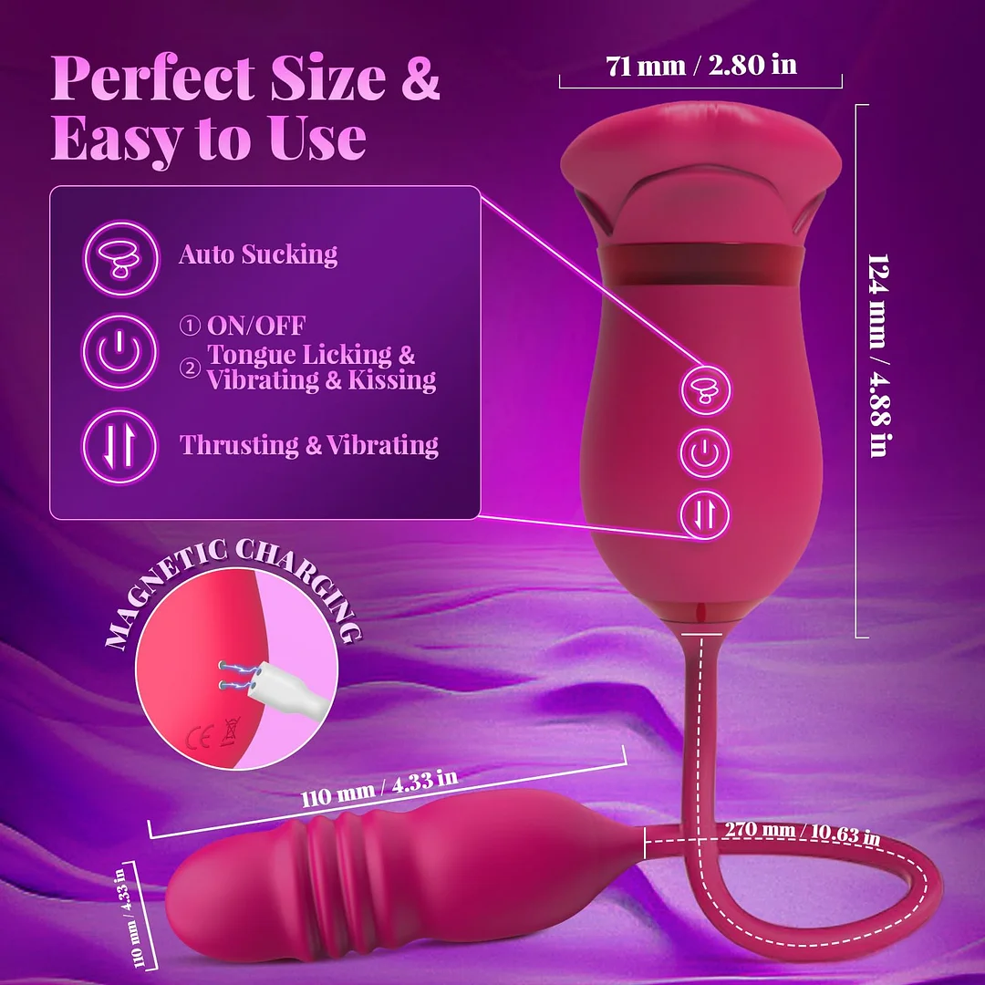 how to use rose clit vibrating sex toy