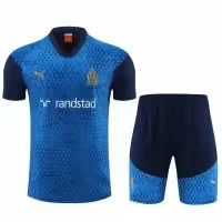 23/24 Marseille Short Sleeve Training Kit Football T-Shirt Thai Quality