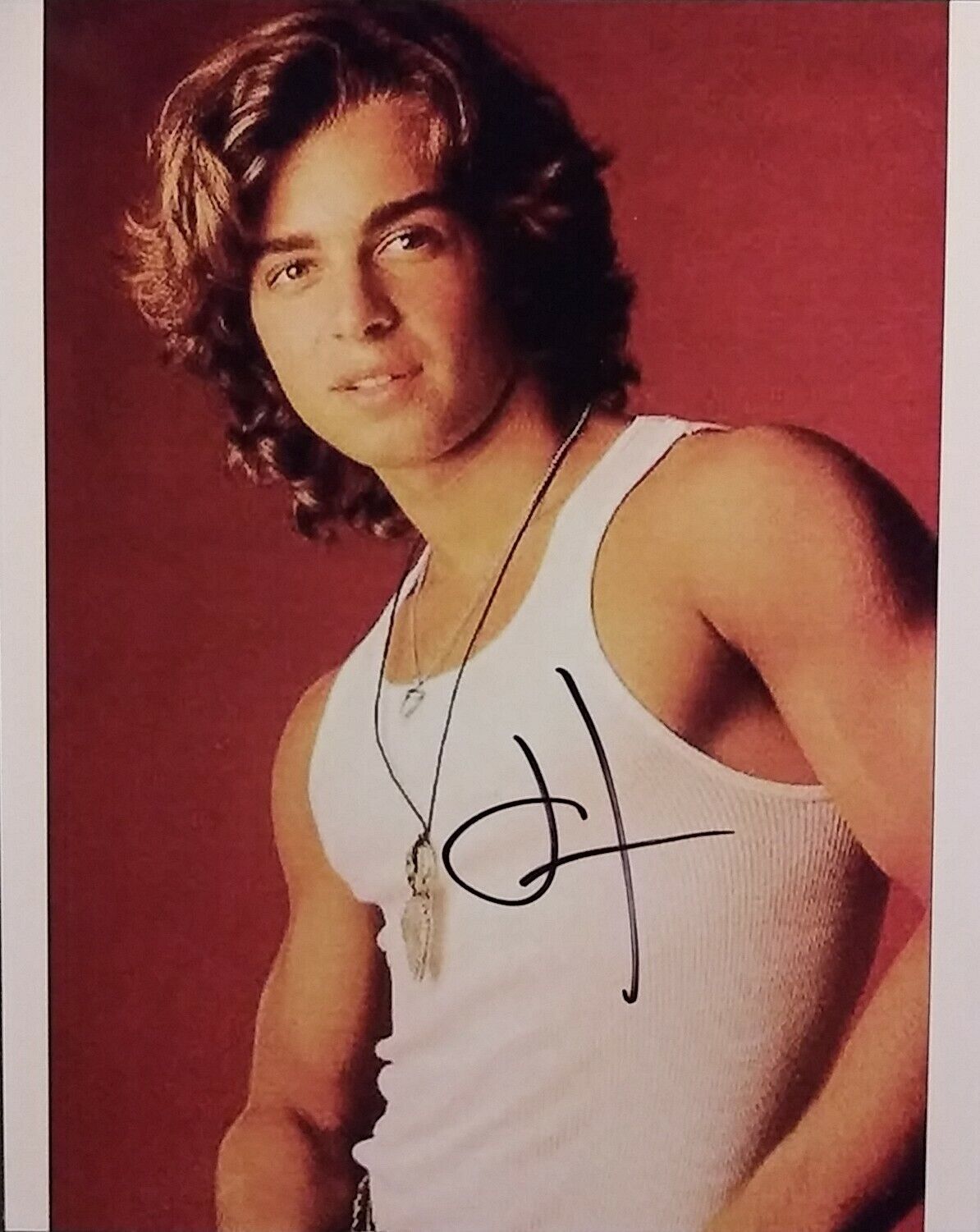 Joey Lawrence signed 8 x 10