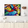 >SALE<5D DIY Full Special Shape Crystal Drill Diamond Painting Cat Mosaic Picture