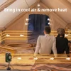 Outdoor Air Circulation Fan Camping Tent Ceiling Fan Indoor Small Desktop Electric Fan