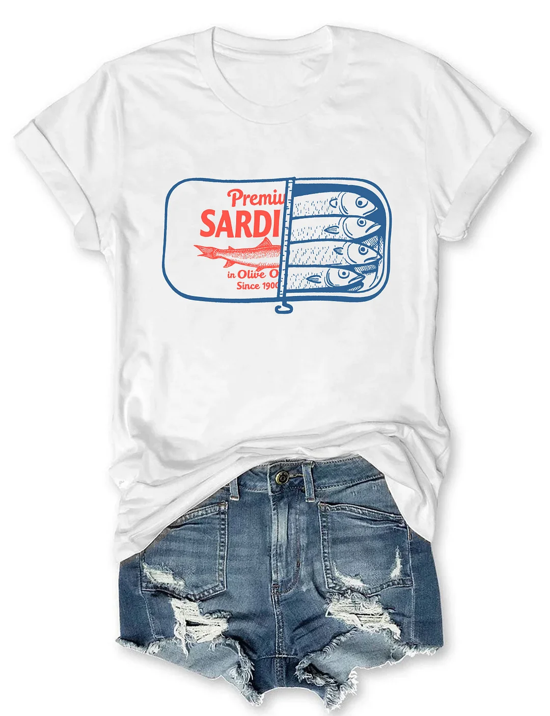 Vintage Sardines T-Shirt T-shirt