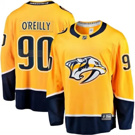 Men's Nashville Predators #90 Ryan O'Reilly Gold  Home Stitched Jersey