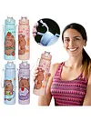700ml Capybara Cute Water Cup with Straw & Handle Travel Water Bottle for Sports