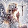 Diamond Painting-DIY Crystal Rhinestone Angel Girl